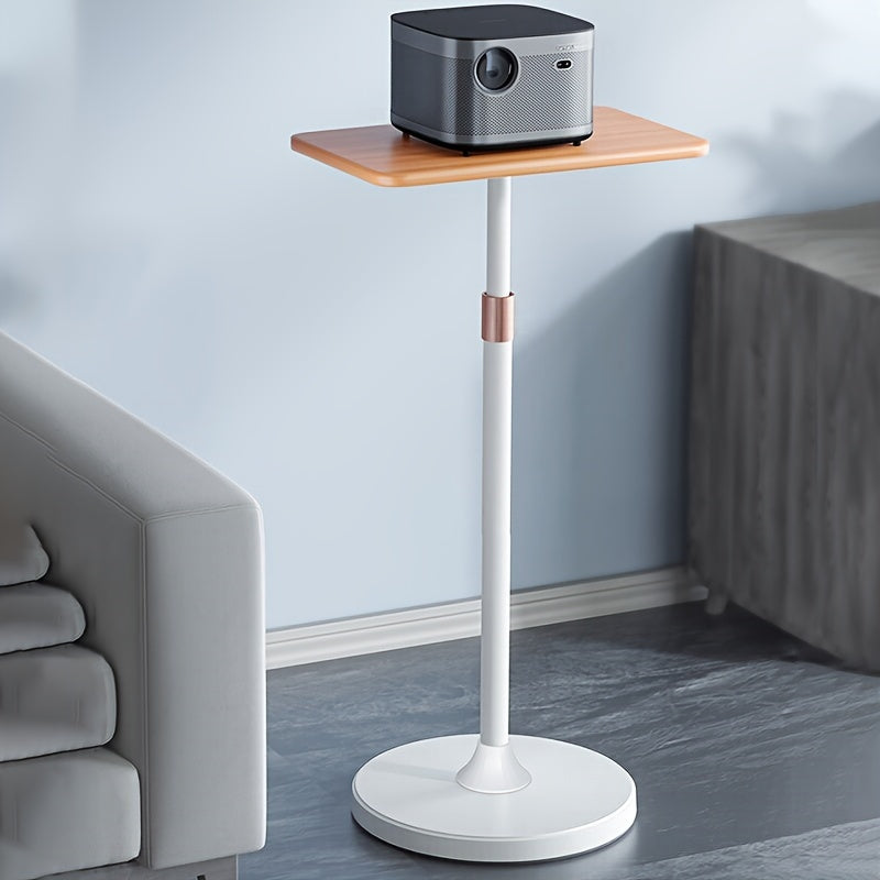 Adjustable Height Floor Stand for Laptops, Carbon Steel Standing Desk Converter with Adjustable Viewing Angle for Bed, Sofa, and Desk Use – Portable Computer Stand with Free Lifting Feature