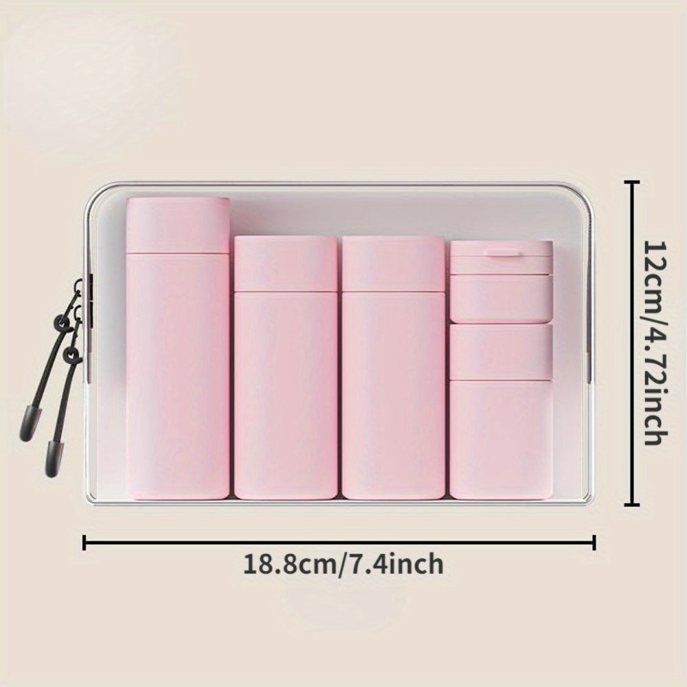 5Pcs Travel Bottles For Toiletries, Leak Proof Travel Size Toiletries, Travel Shampoo & Conditioner Bottles For Shampoo Conditioner Lotion