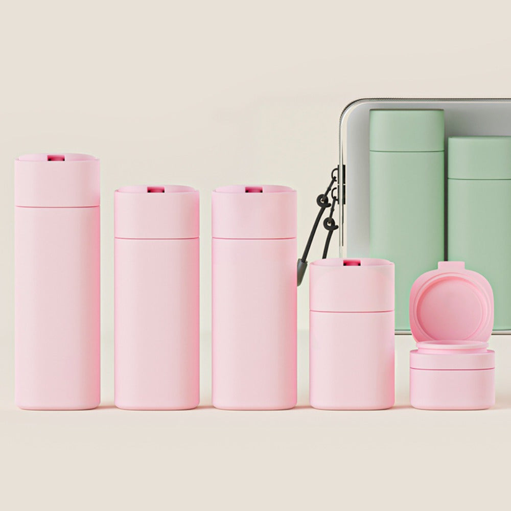 5Pcs Travel Bottles For Toiletries, Leak Proof Travel Size Toiletries, Travel Shampoo & Conditioner Bottles For Shampoo Conditioner Lotion