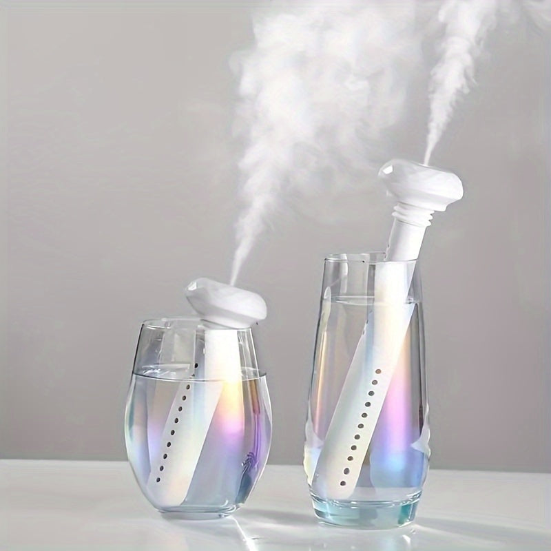 1pc Portable Humidifier Water Bottle Mineral Water Car-mounted Spray, USB Household Large Spray Humidifier