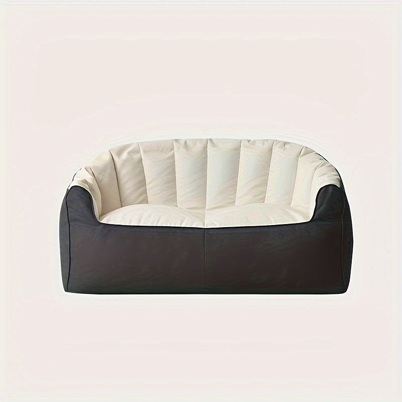Modern Convertible Bean Bag Chair - Space-Saving, Reclining & Sleeping Sofa For Small Spaces, Balcony, And Bedroom Chair Cushions Sofa Bed For Living Room