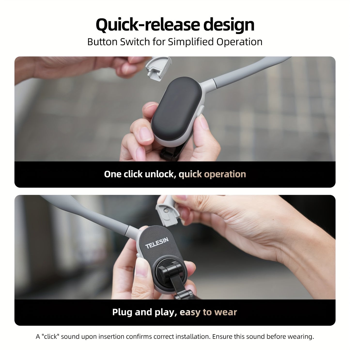 Fashion-Forward Magnetic Phone Neck Brace - Effortless First-Person View, Perfect for Adventure Videos, Hands-Free Convenience