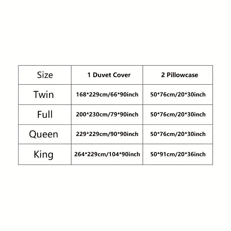 3pcs Duvet Cover Set (1*Duvet Cover + 2*Pillowcases, Without Core), Black And White Stripe Print Bedding Set, Soft Comfortable Duvet Cover, For Bedroom, Guest Room