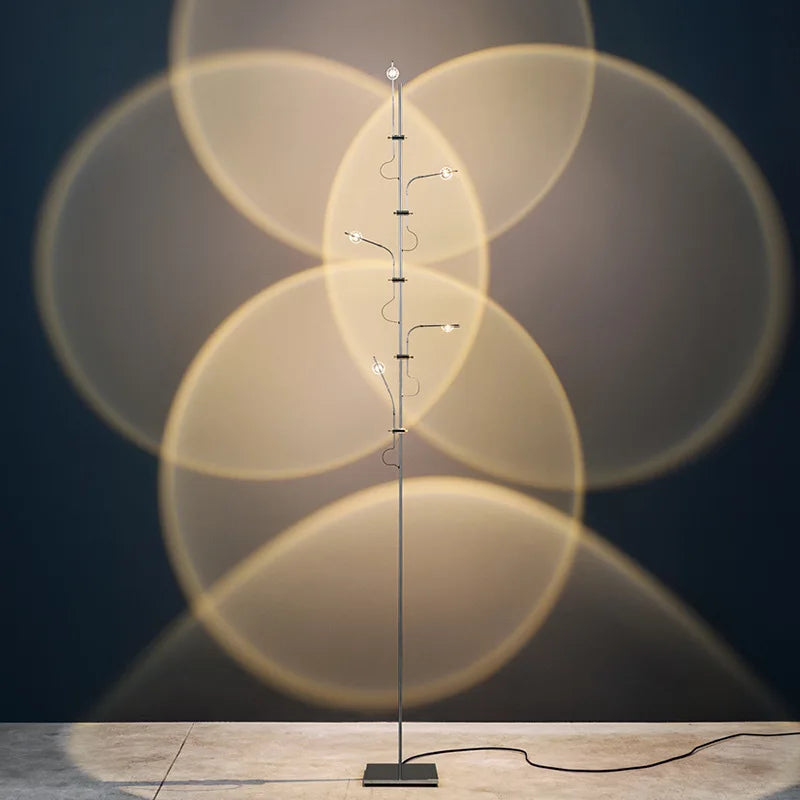 Modern Contemporary LED Floor Light Italy Design Shadow Floor Lamps Atmosphere Decor Lighting Fixtures for Living Room Bedroom
