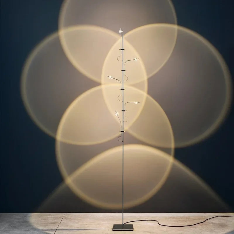Modern Contemporary LED Floor Light Italy Design Shadow Floor Lamps Atmosphere Decor Lighting Fixtures for Living Room Bedroom