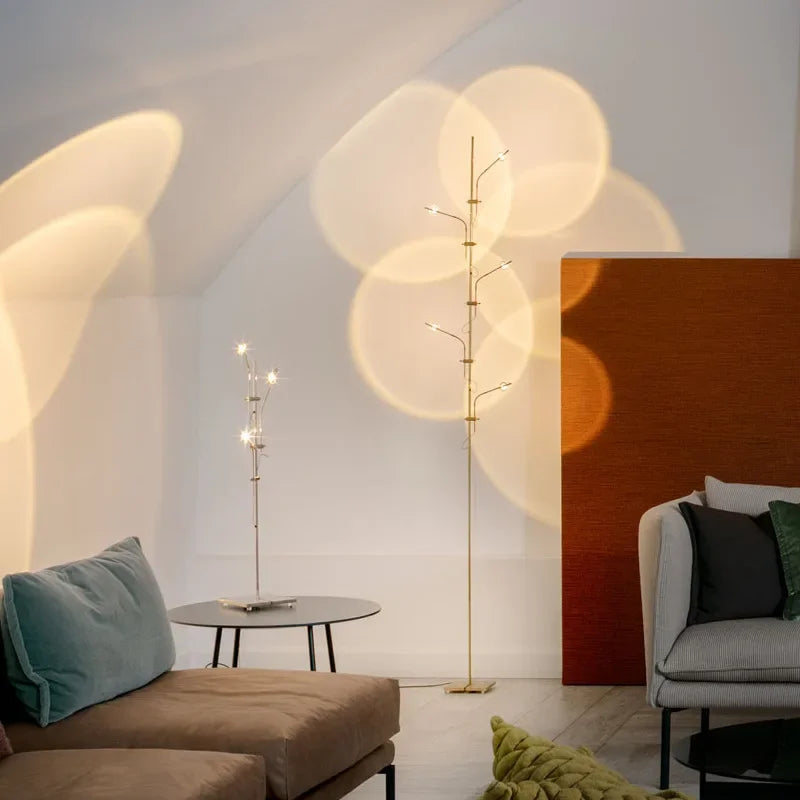 Modern Contemporary LED Floor Light Italy Design Shadow Floor Lamps Atmosphere Decor Lighting Fixtures for Living Room Bedroom