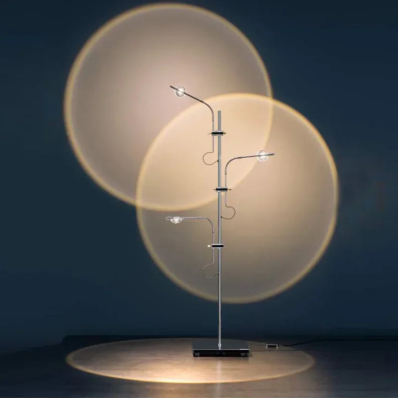 Modern Contemporary LED Floor Light Italy Design Shadow Floor Lamps Atmosphere Decor Lighting Fixtures for Living Room Bedroom