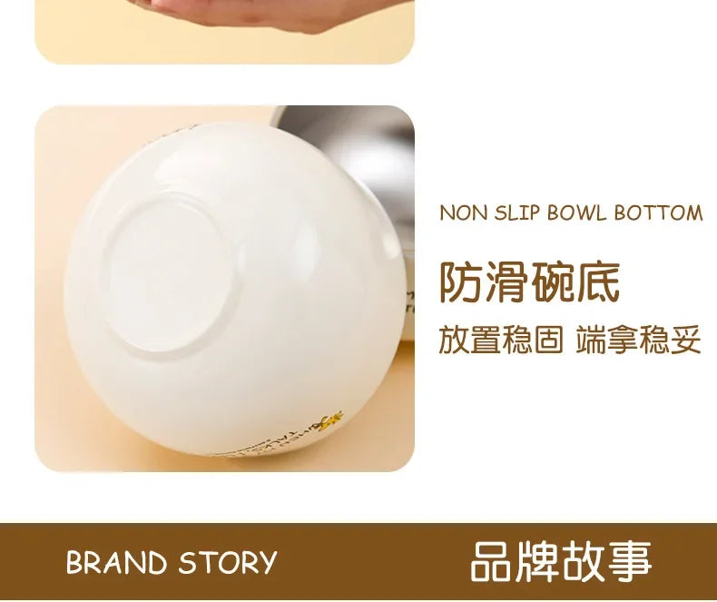Snoopy Rice Bowl 316 Stainless Steel Household 2024 New High-Looking Personalized Cute Children's Bowl Kids Gift