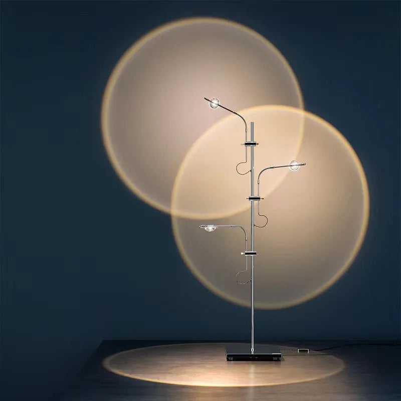 Modern Contemporary LED Floor Light Italy Design Shadow Floor Lamps Atmosphere Decor Lighting Fixtures for Living Room Bedroom