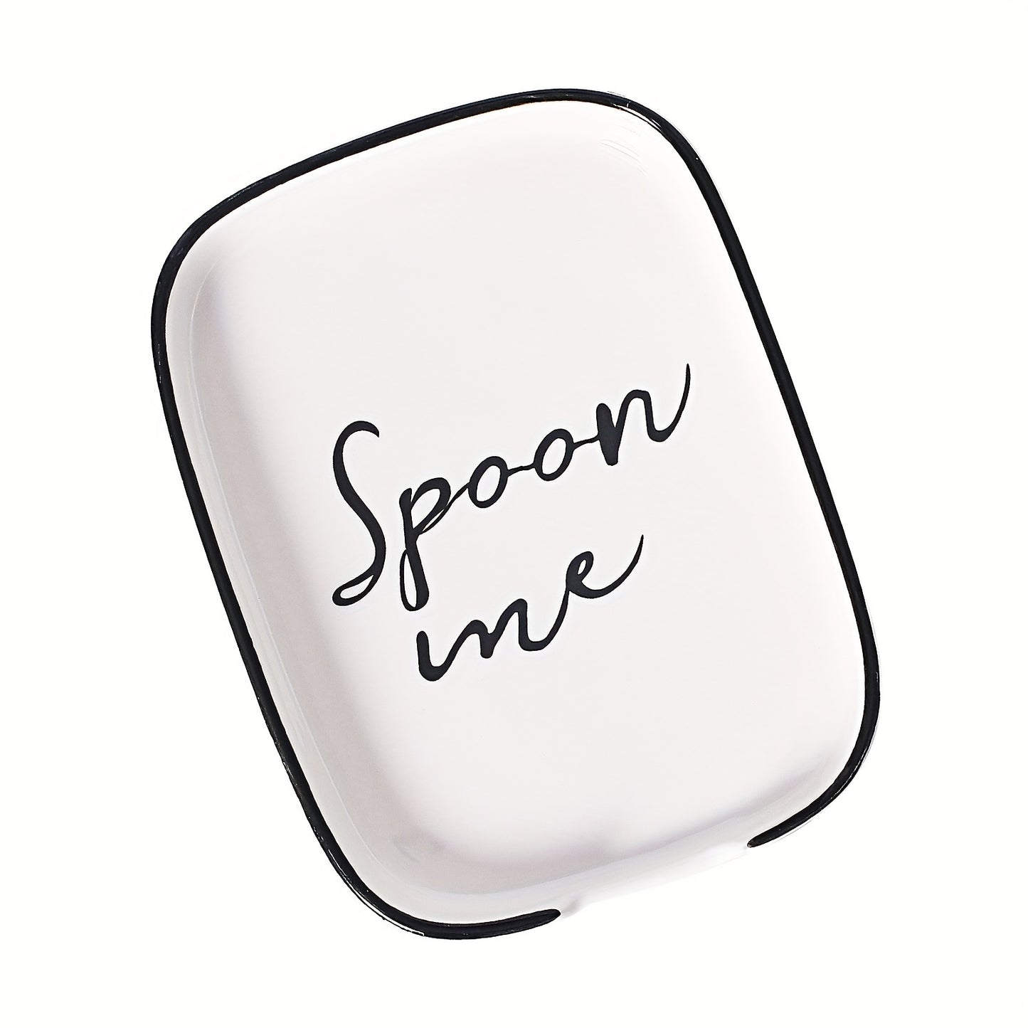 Large White Ceramic Spoon Rest - Multi-Utensil Holder for Stove Safety & Kitchen Counter Decor